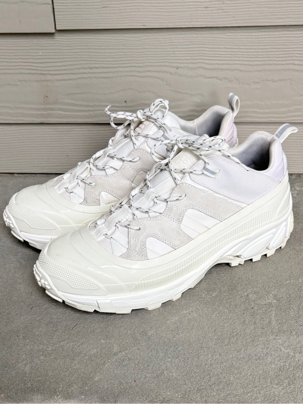 Burberry Arthur Runway Sneakers Triple White
